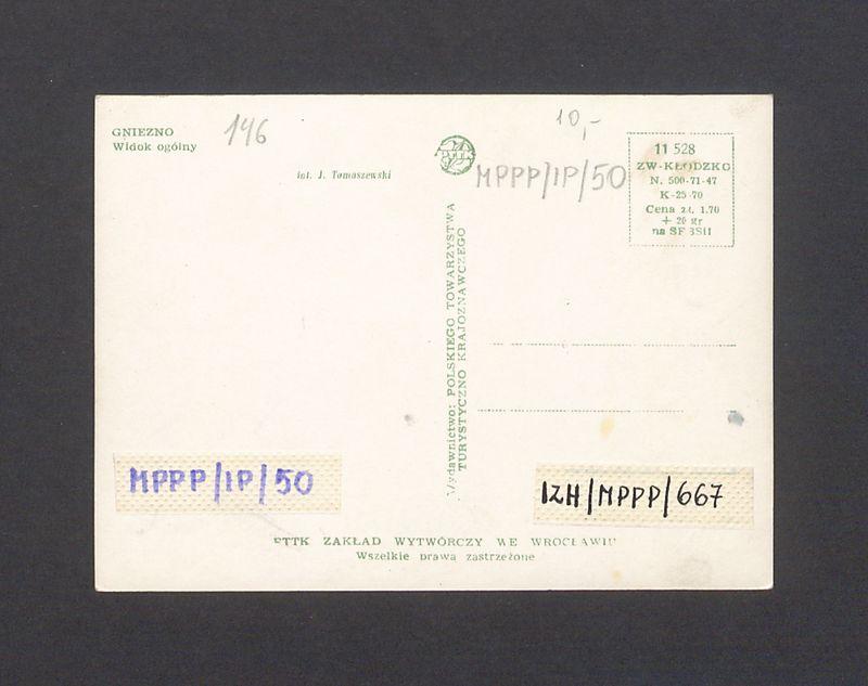 Gniezno, widok ogólny.