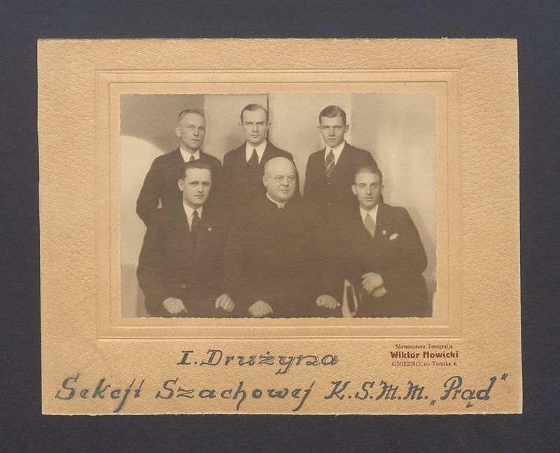 I Drużyna Sekcji Szachowej KSMM „Prąd”.