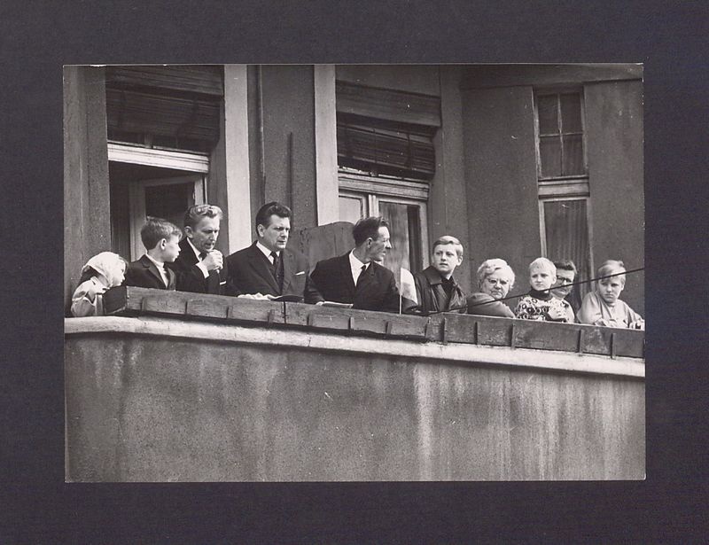 Obchody 1 Maja 1970 r. Trybuna.