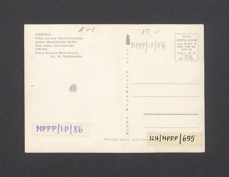 Ul. Marchlewskiego (obecnie ul. Łubieńskiego).