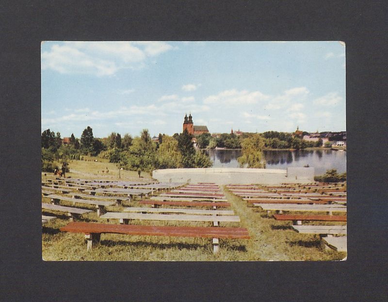 Amfiteatr w Parku Piastowskim.
