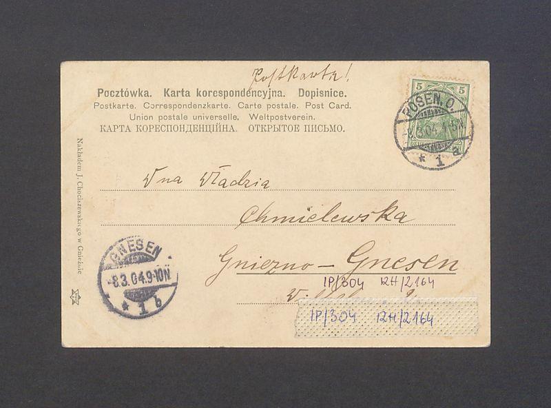 Wanda według obrazu A. Piotrowskiego z Koronowa - pocztówka wydana nakładem Józefa Chociszewskiego w Gnieźnie.