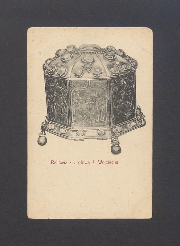 Relikwiarz św. Wojciecha.