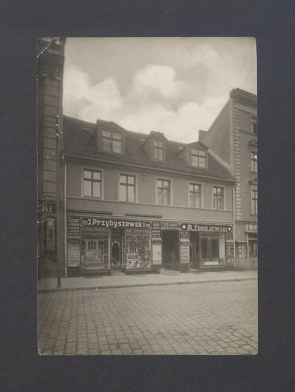 Budynek przy ul. Farnej 3. Zakład Józefa Przybyszewskiego.