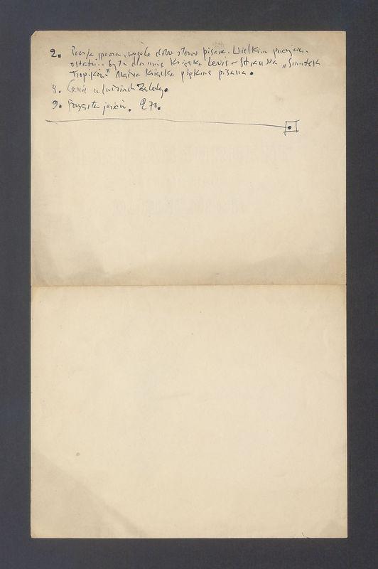 Poezja, proza, w ogóle (...) słowo pisane [...]