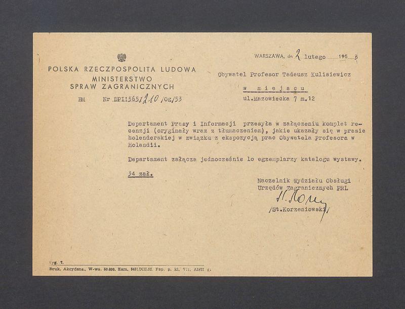 Departament Prasy i Informacji przesyła w załączeniu komplet recenzji [...]