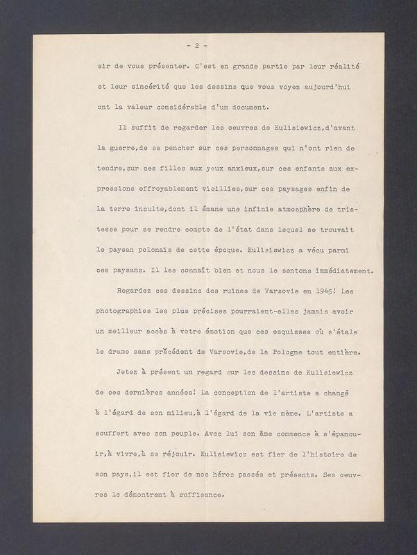 Les artistes ont le don de voir la realite [...]