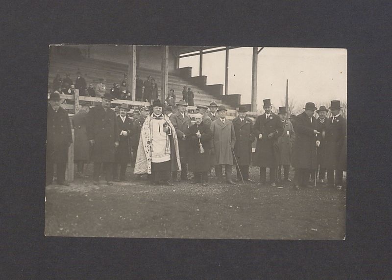 Leon Barciszewski i Bolesław Kasprowicz na hipodromie.