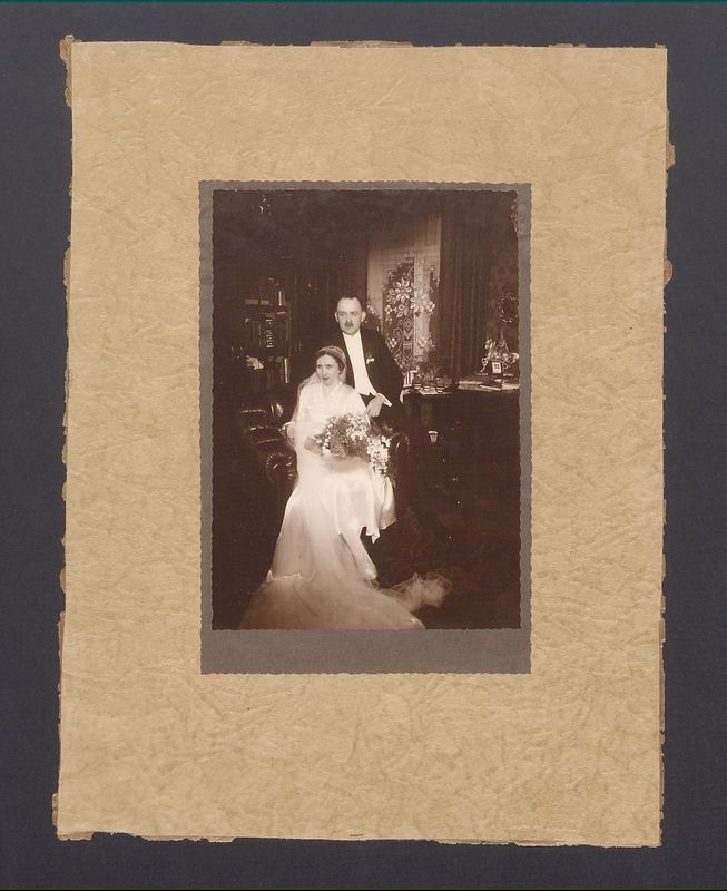 Józef Przybyszewski z żoną Marią.