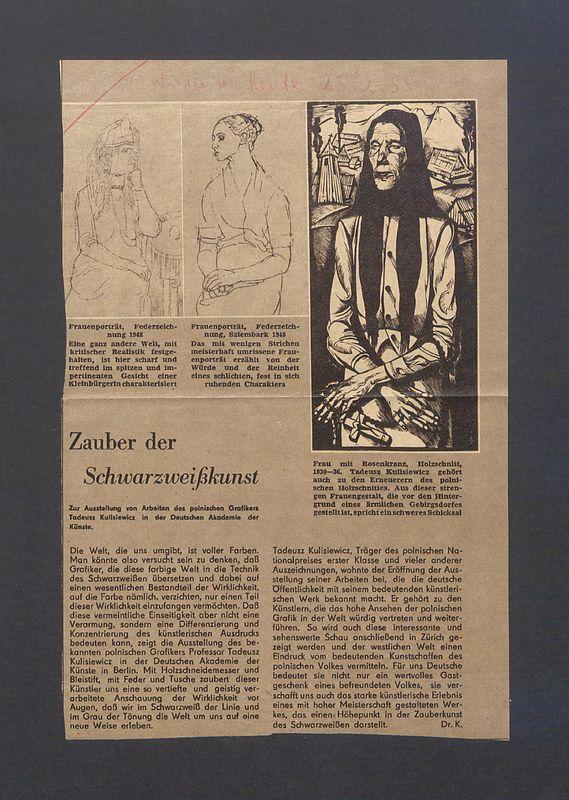 Zauber der Schwarzweisskunst