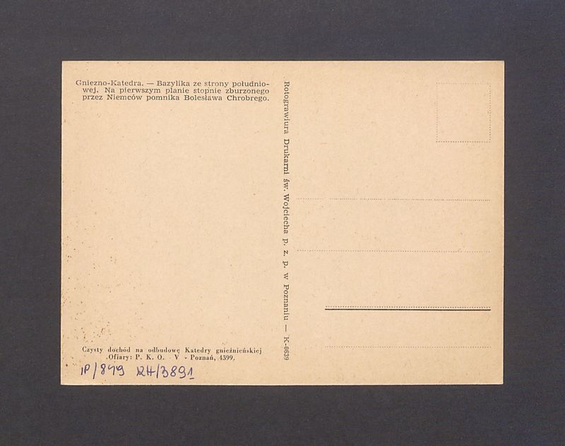 Wieże katedry gnieźnieńskiej.