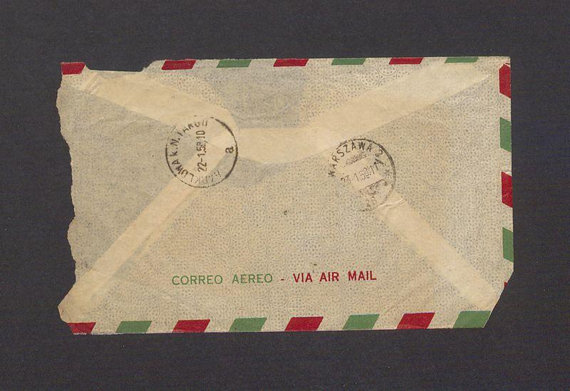 Koperta, nad. Profr. Enrique Gottdiener