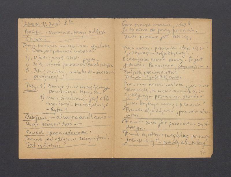 Wtorek 11.7.50 8.30 [...]