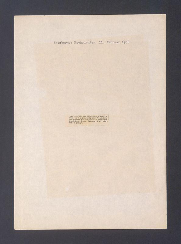 Im Gebaude der polnischen Mission in Wien [...]