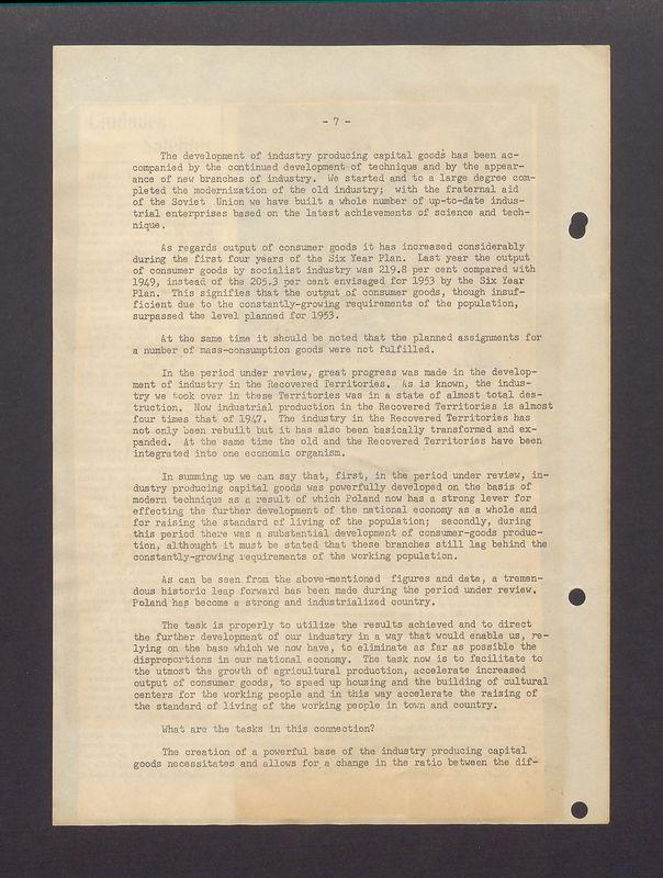 The development of industry [...]