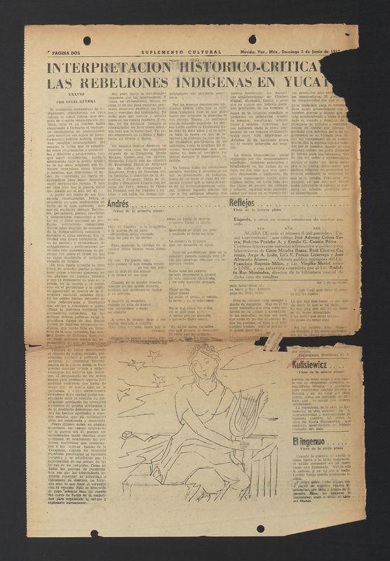 Interpretacion historico-critica las rebeliones indigenas en Yuca [...]