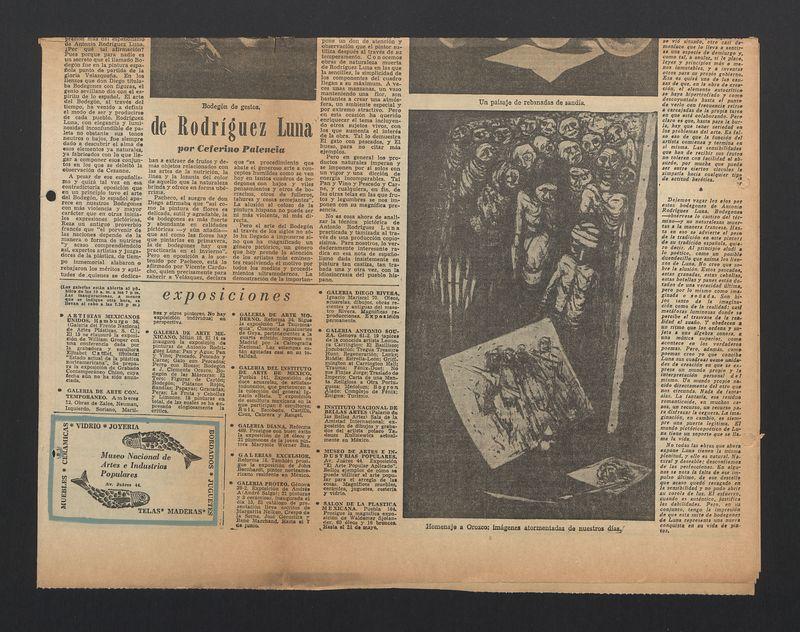 Bodegon de gestos de Rodriguez Luna