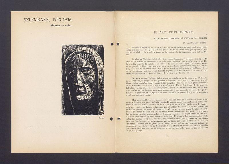 Katalog wystawy w Meksyku