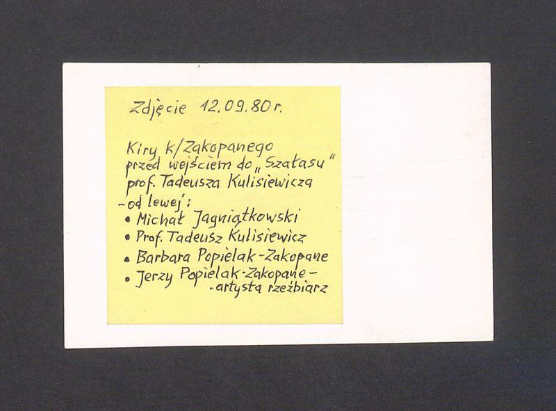 Tadeusz Kulisiewicz, fotografia