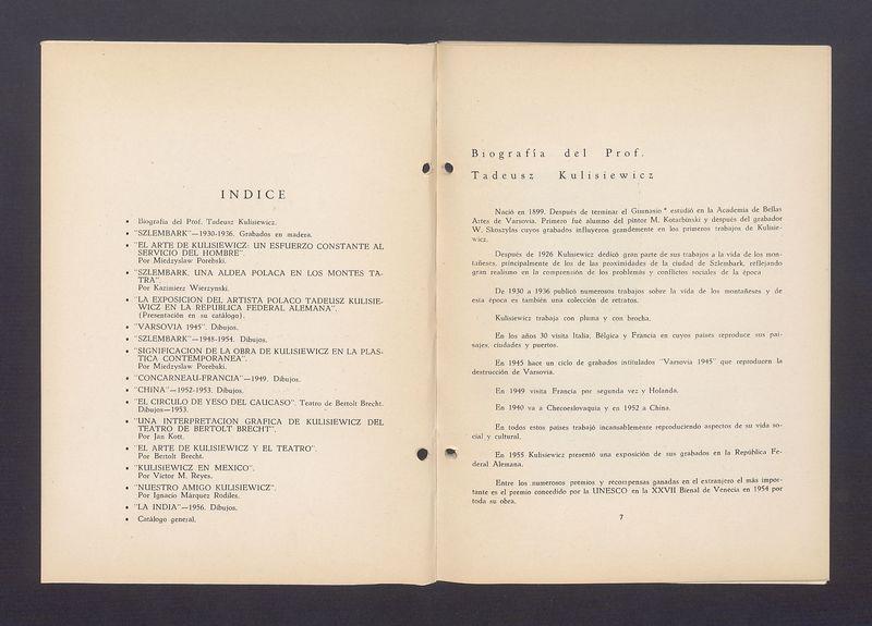 Katalog wystawy w Meksyku