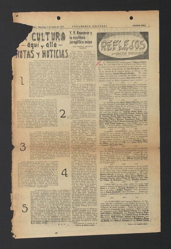 (...) cultura aqui alla notas y noticias