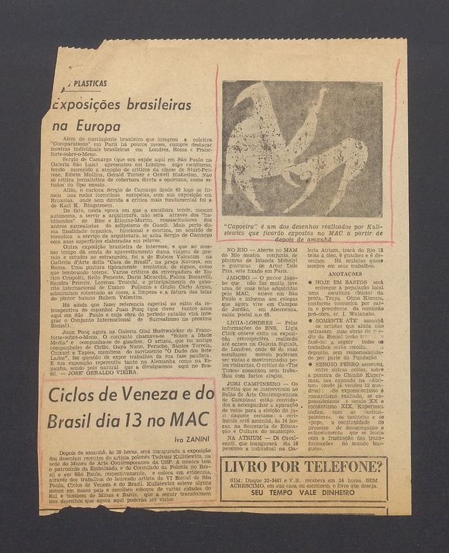 Ciclos de Veneza e do Brasil [...]