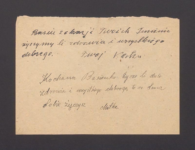 Basiu z okazji Twoich Imienin życzymy Ci zdrowia [...]