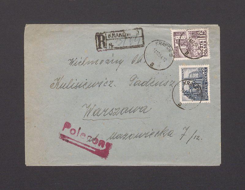 Koperta, nad. M. Suder