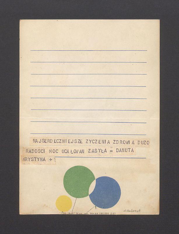 Telegram. Najserdeczniejsze życzenia zdrowia dużo radości [...]