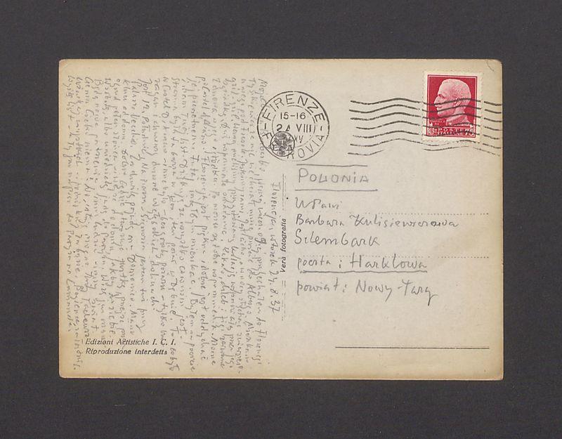 Moja droga Barbarko, wczoraj wiecz. [...]