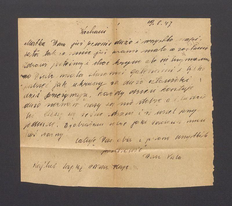 Kochani! Matka wam już pewnie dużo i wszystko napisała [...]