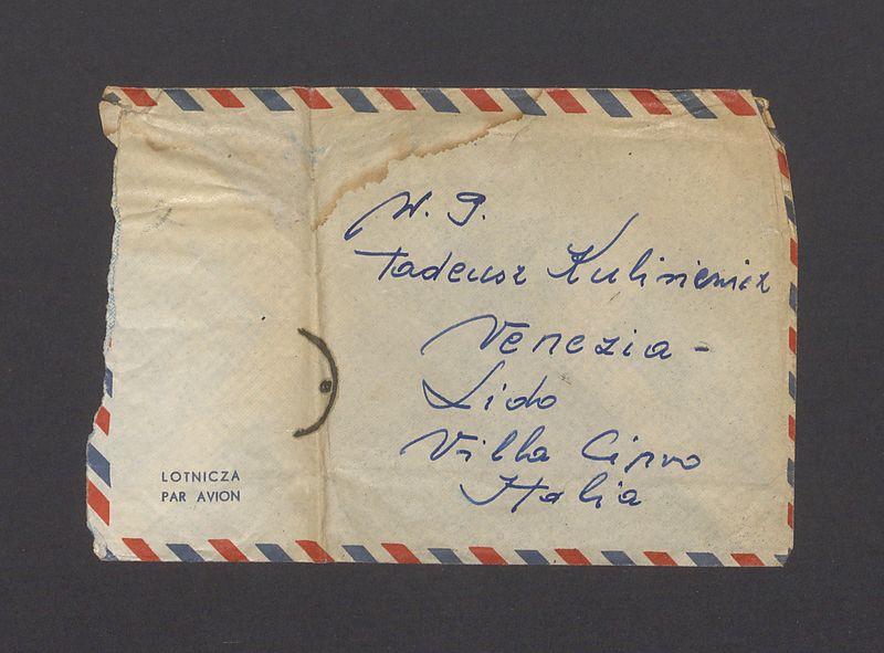 Koperta, nad. Suder Maria