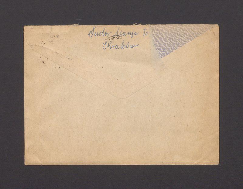 Koperta, nad. Suder Maria