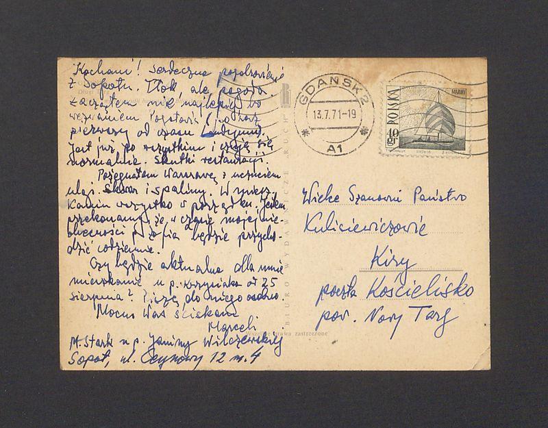 Kochani! Serdeczne pozdrowienia z Sopotu [...]