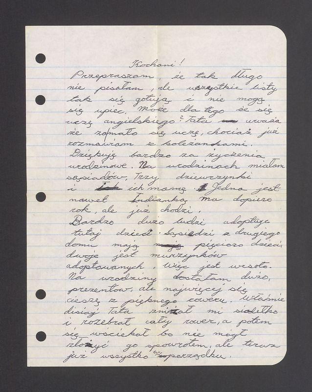 Kochani! Przepraszam, że tak długo nie pisałam, ale wszystkie listy tak się gotują [...]