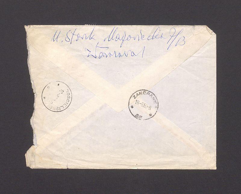 Koperta, nad. M. Stark