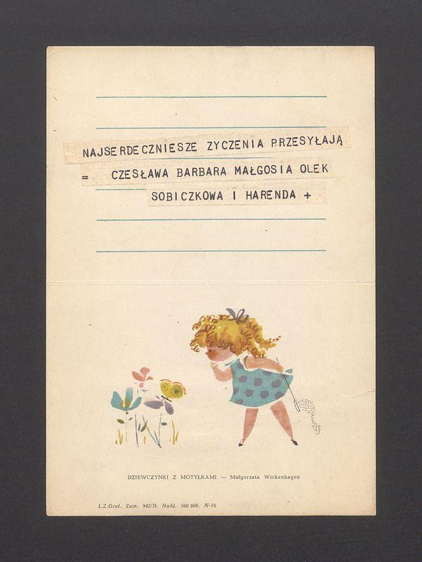 Telegram. Najserdeczniejsze życzenia przesyłają [...]