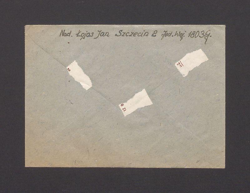 Koperta, nad. Łojas Jan