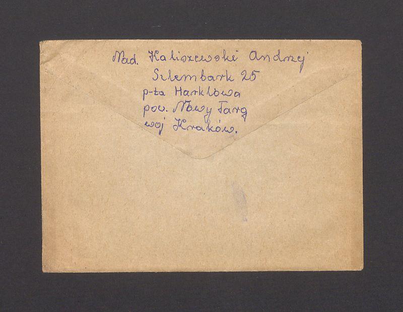 Koperta, nad. Kaliszewski Andrzej