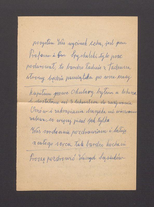 Drogie i Kochane Moje Dzieci Prosiłam Cię Basiu żebyś choć parę słów napisała [...]