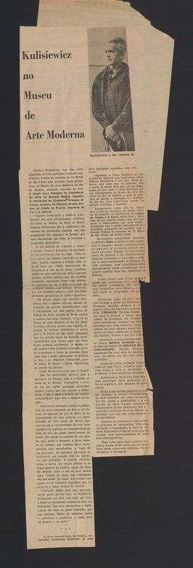 Kulisiewicz no Museu de Arte Moderna