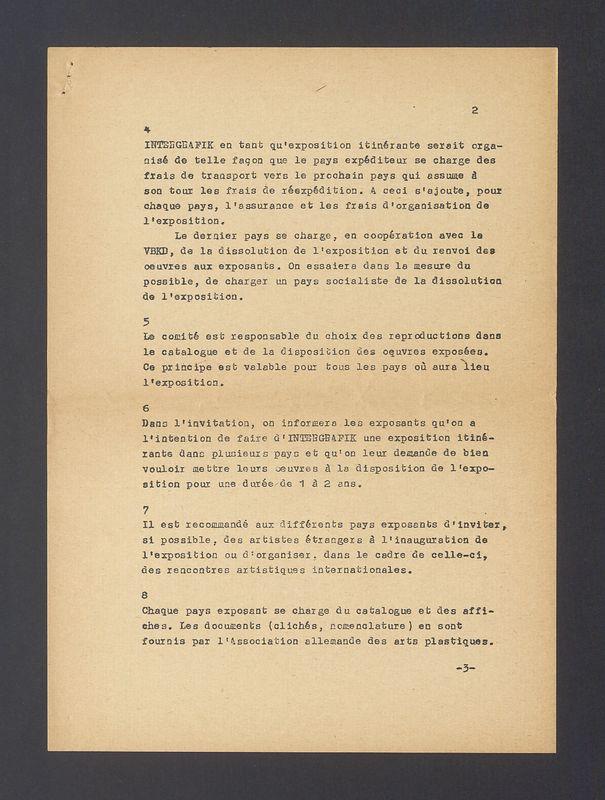 Decisions prises par le comite d'initiative international [...]