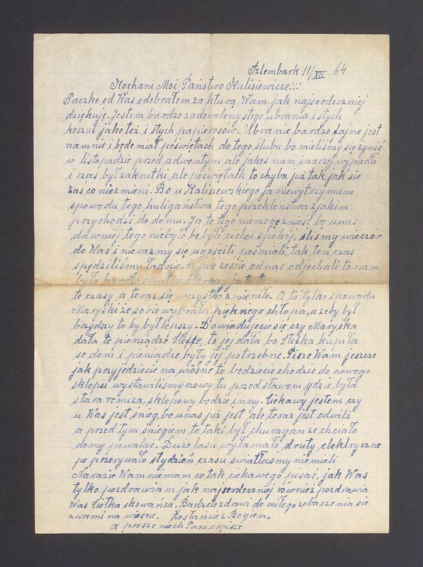 Kochani Moi Państwo Kulisiewicze!!! Paczkę od Was odebrałem [...]