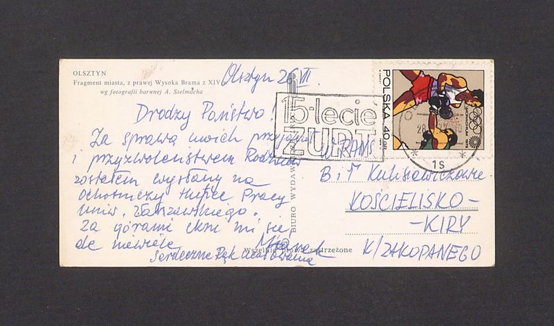 Drodzy Państwo! Za sprawą moich przyjaciół [...]