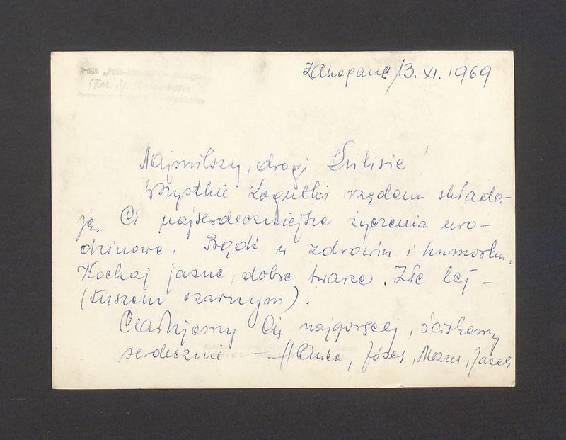 Najmilszy, drogi Kulisie! Wszystkie Kogutki rzędem składają [...]