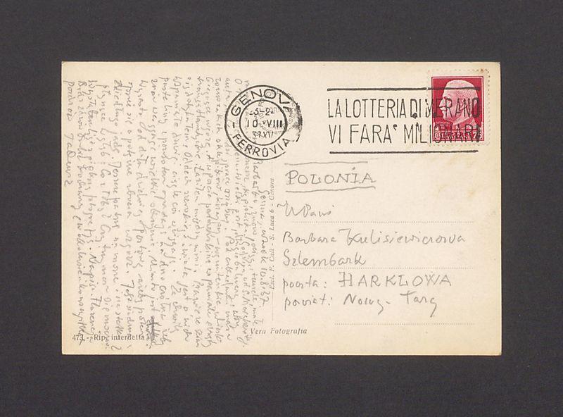 Droga Barbarko, znowu pociąg, tunele [...]