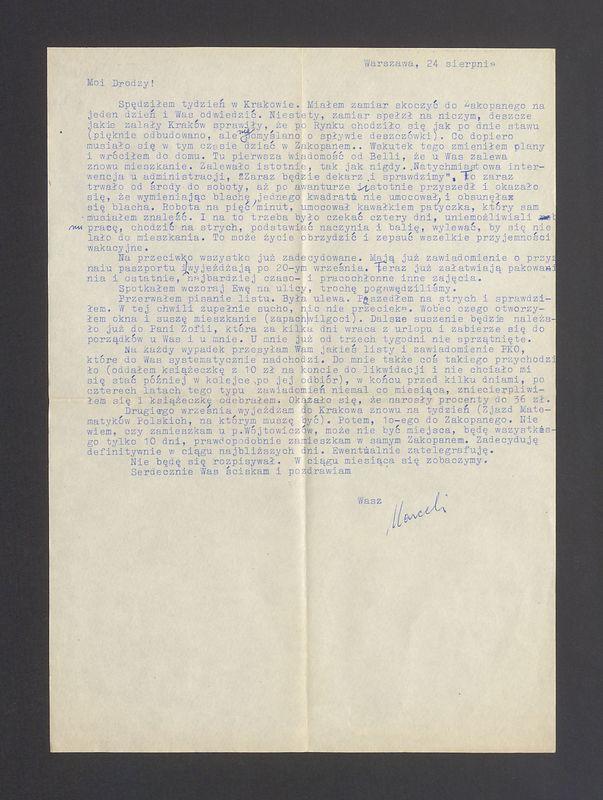 Moi Drodzy! Spędziłem tydzień w Krakowie [...]