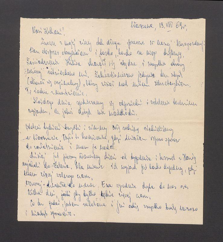 Nasi Kochani! Znowu z mojej winy tak długa przerwa w naszej korespondencji [...]