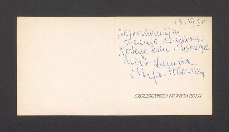 Najserdeczniejsze życzenia szczęśliwego Nowego Roku [...]