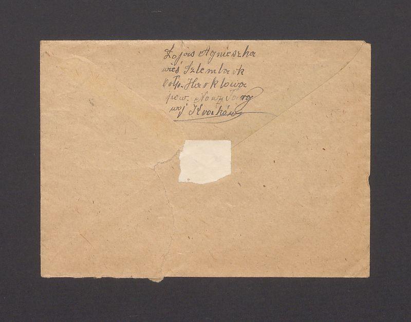 Koperta, nad. Łojas Agnieszka